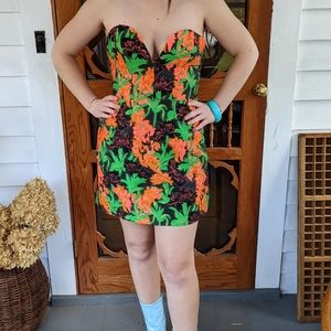 Asos Jacquard Minidress